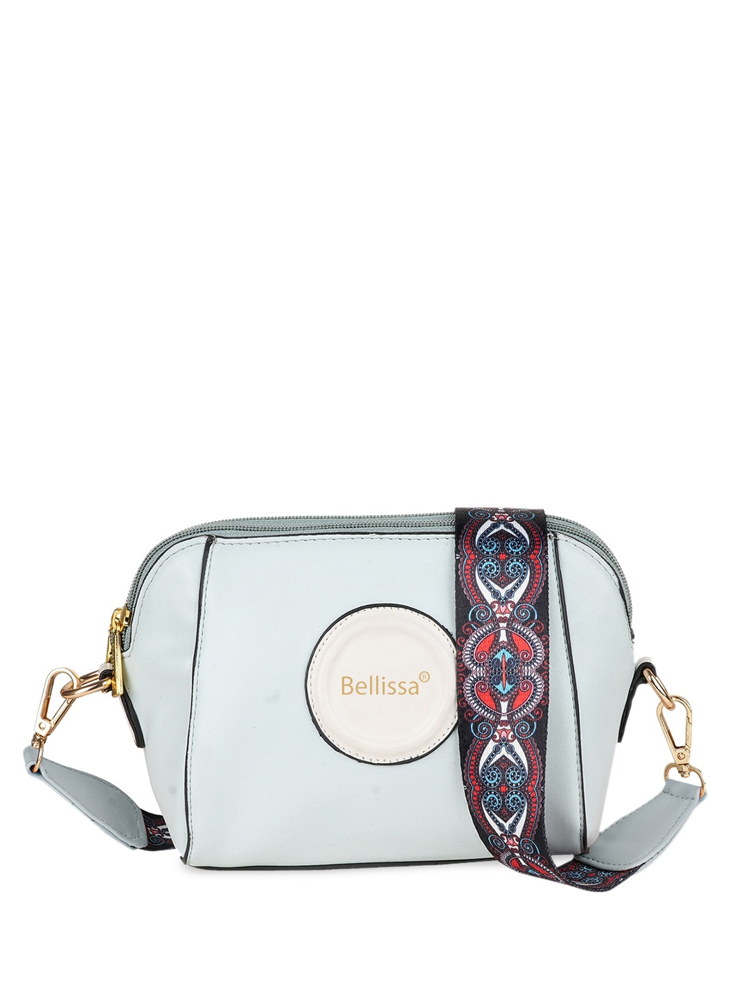 

Bellissa PU Structured Sling Bag, Green