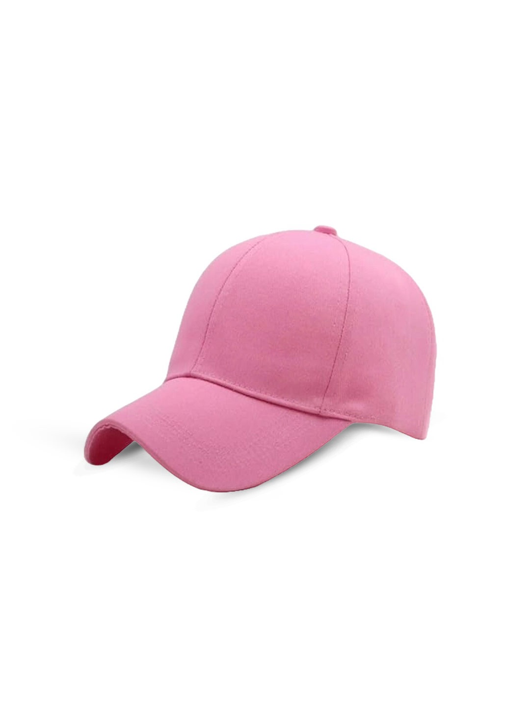 

TEEMOODS Unisex Cotton Baseball Cap, Pink