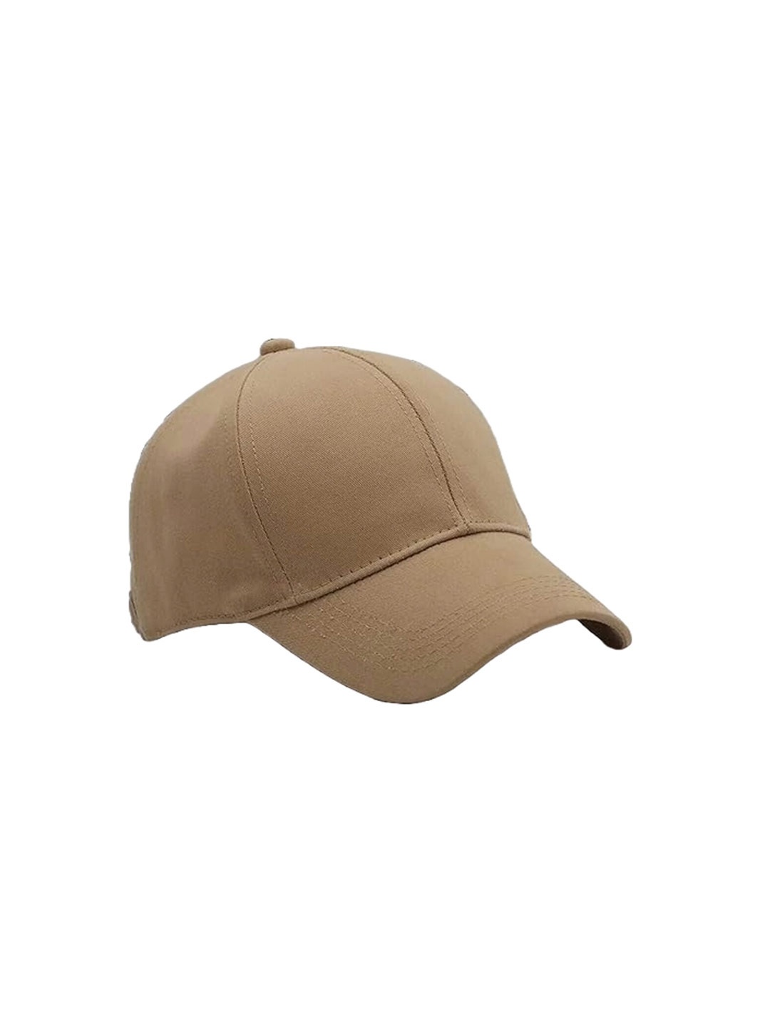 

TEEMOODS Unisex Cotton Baseball Cap, Beige