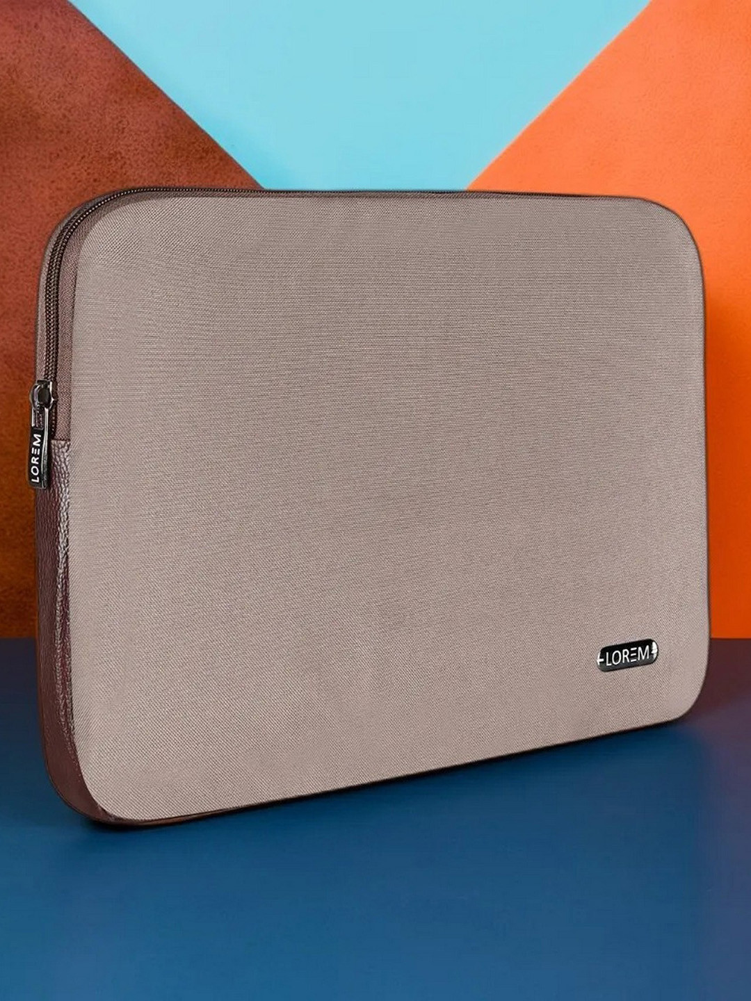 

LOREM Unisex Padded Laptop Sleeve, Cream