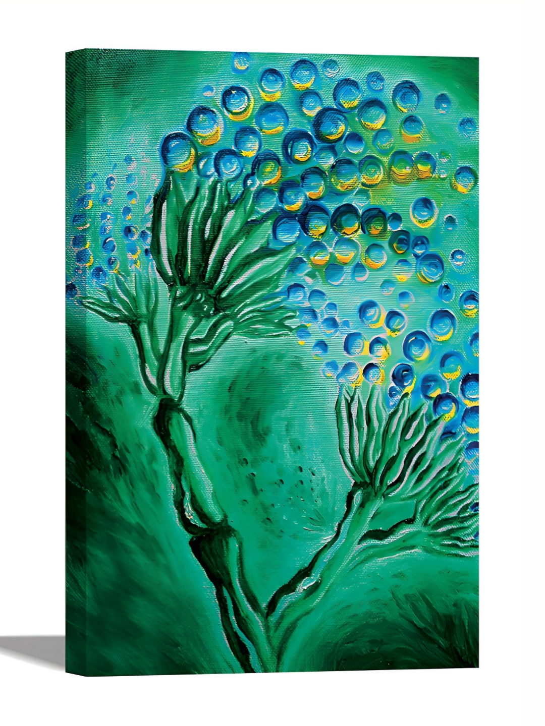 

Tamatina Green & Blue Abstract Printed Wall Art