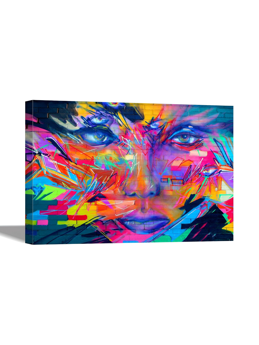 

Tamatina Purple & Yellow Canvas Painting Wall Art