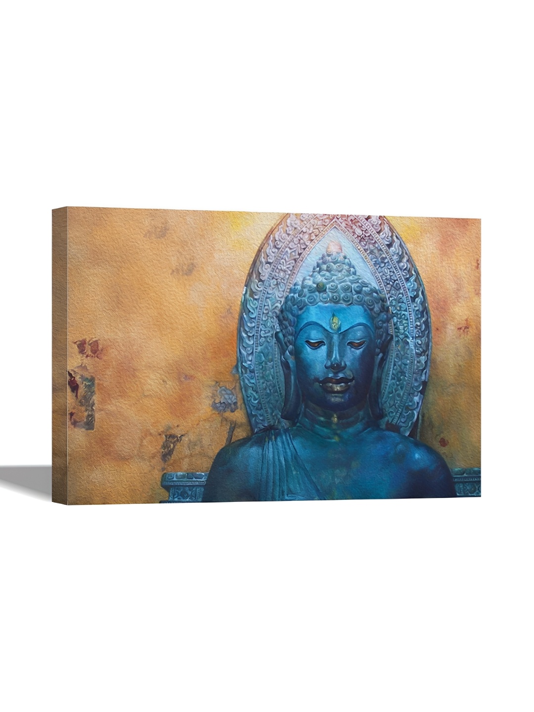 

Tamatina Blue & Brown Buddha Printed Wall Art