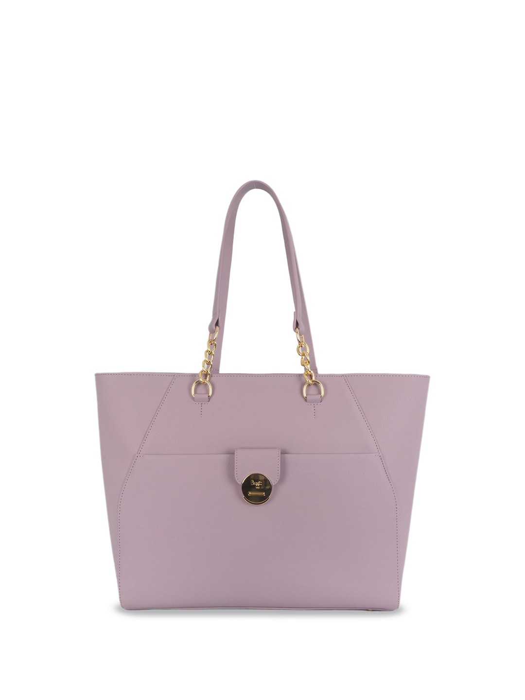 

Baggit Textured Structured Shoulder Bag, Purple