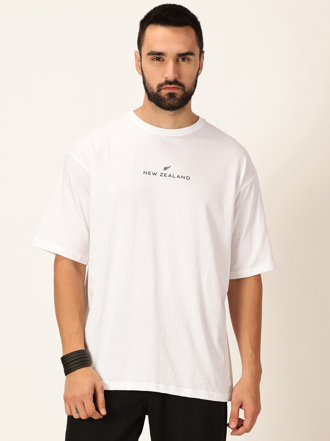 

Thomas Scott Round Neck Typography Printed Bio Finish Cotton T-shirt, White