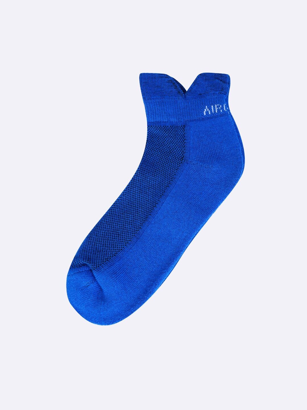 

AIR GARB Anti-Bacterial Breathable Ankle-Length Socks, Blue
