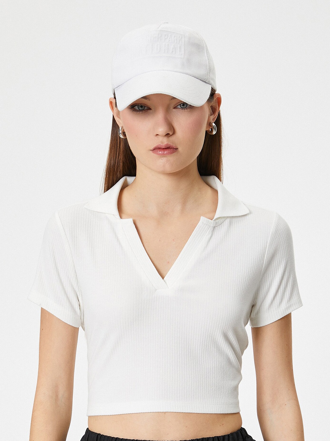

Koton Polo Collar Regular Fit T-shirt, Beige