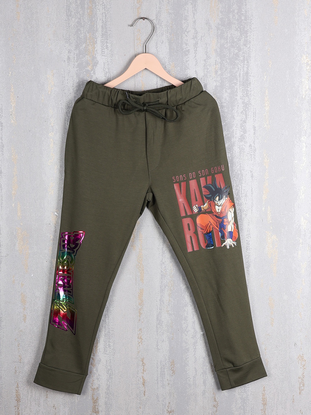 

Albion By CnM Boys Graphic-Printed Track Pants, Green