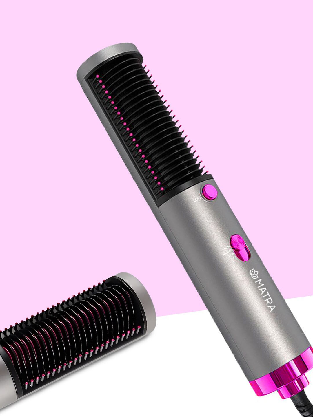 

MATRA Hot Air Blow Dryer Brush, Grey