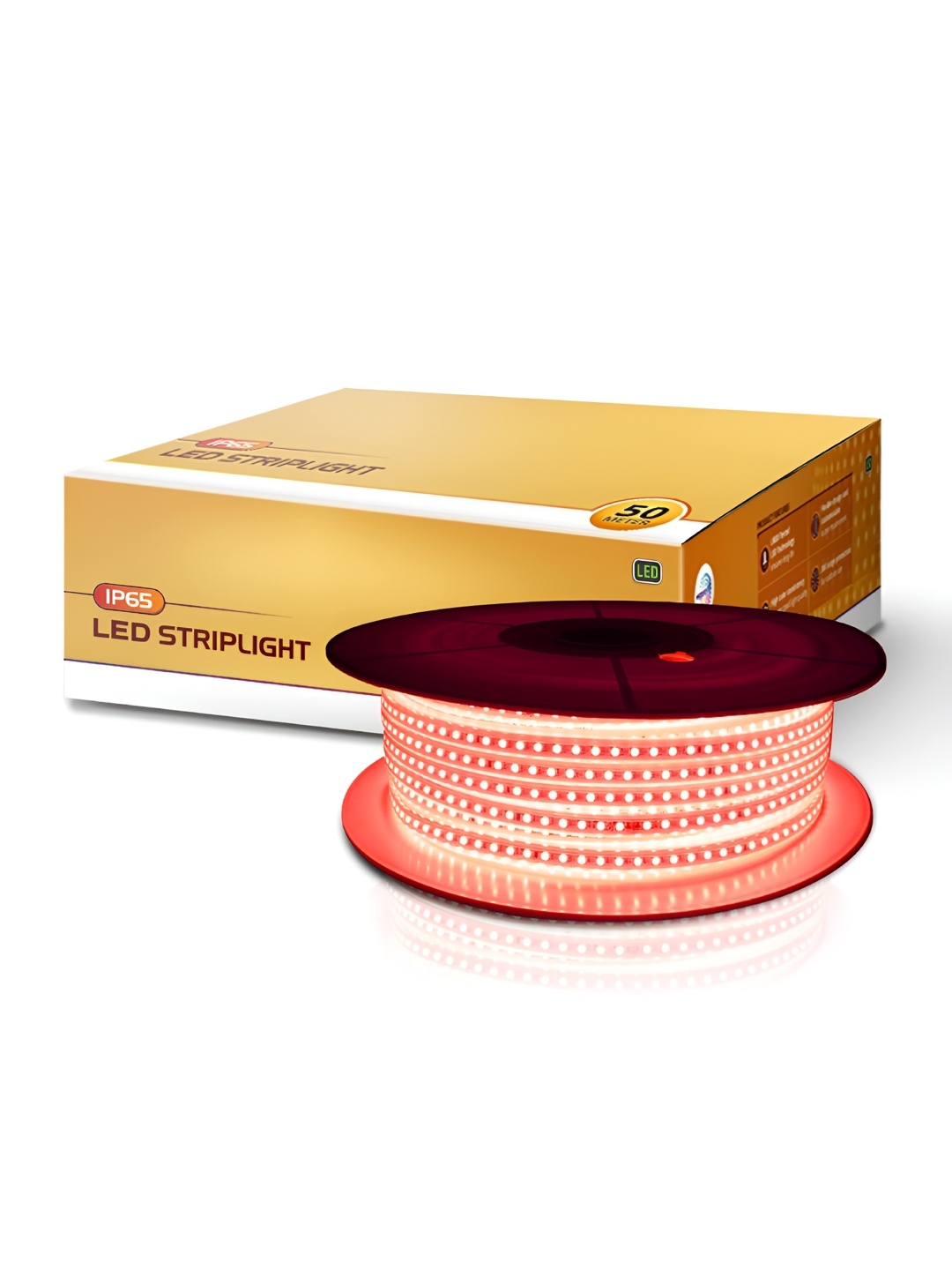 

Vaibhavi Twenty4X7 Red Strip Rope Water Proof LED String Light With Adapter