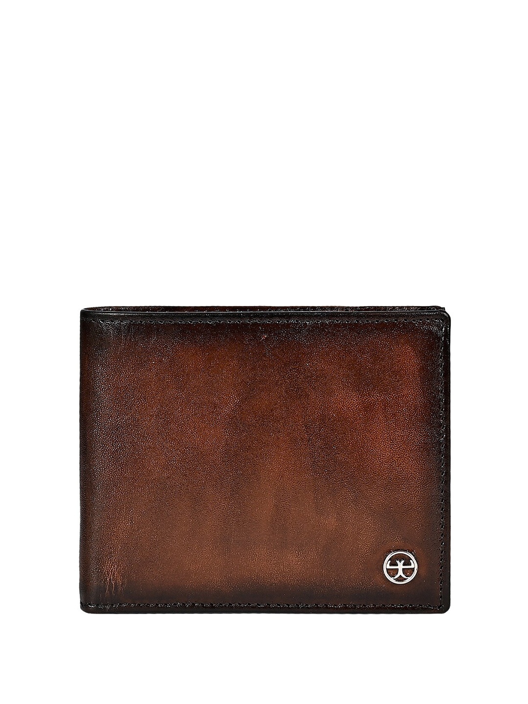 

Eske Stevie Men Leather Two Fold Wallet, Tan