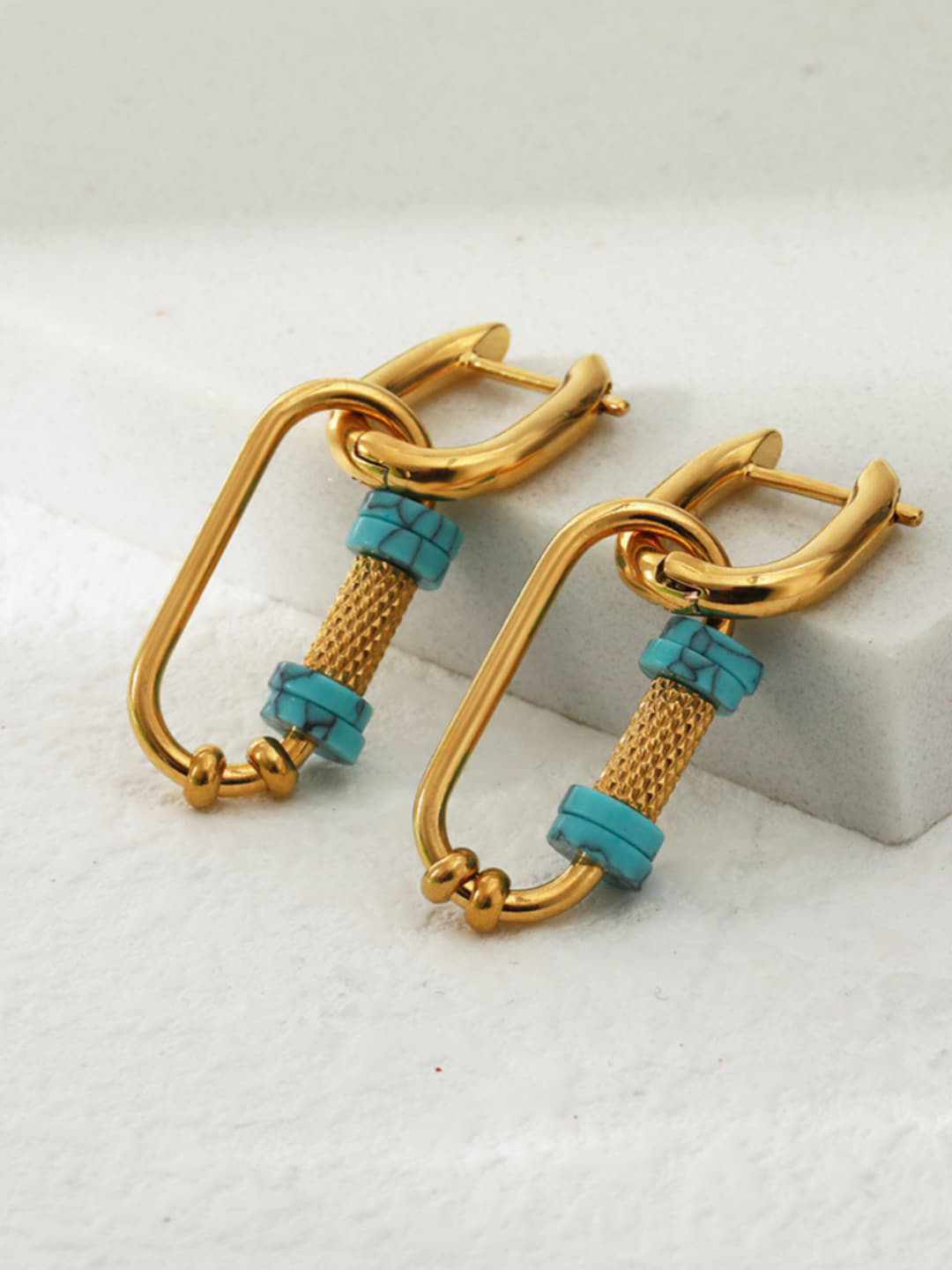 

Dorada Jewellery 18K Gold Plated Drop Earrings
