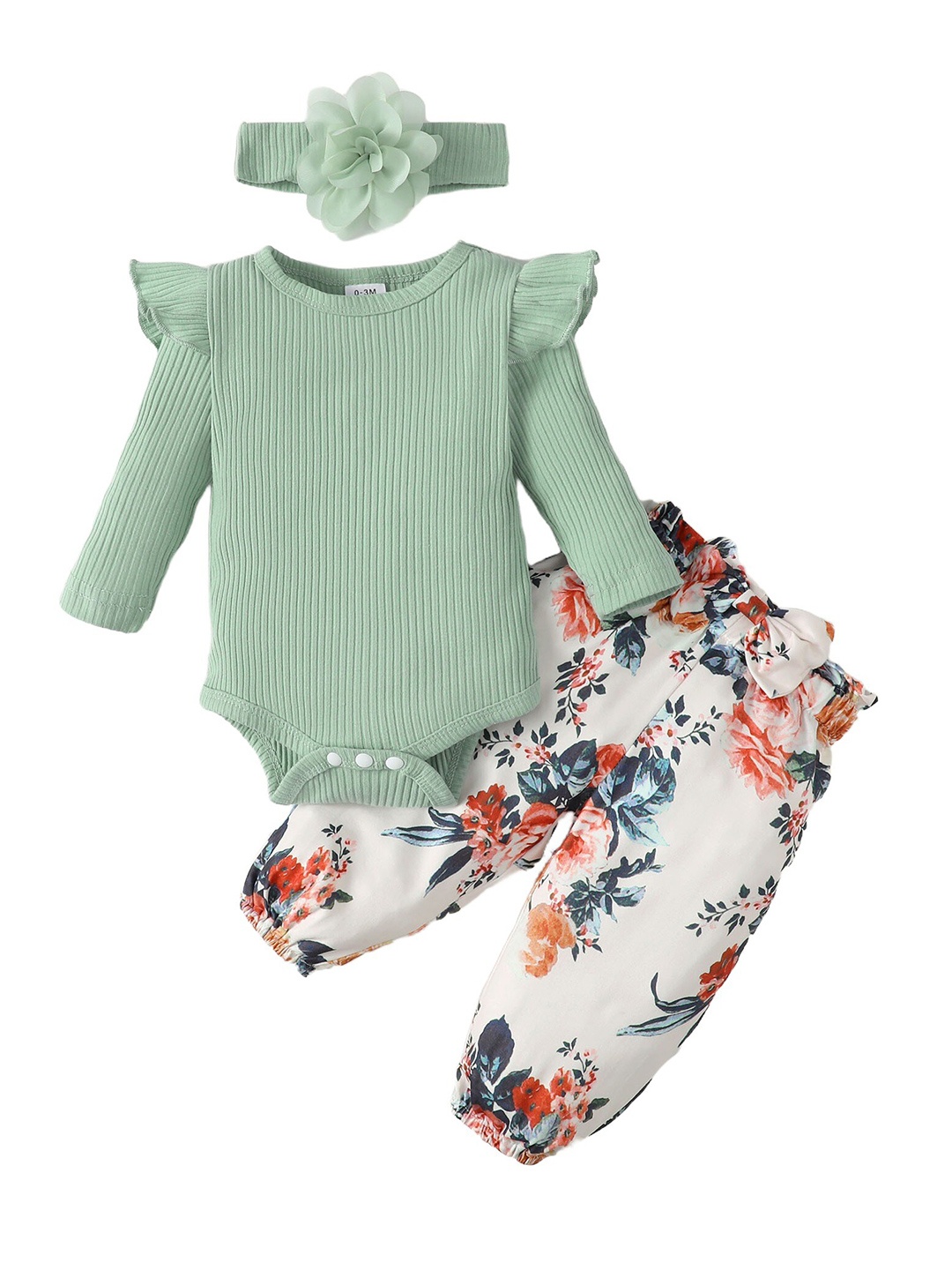 

StyleCast x Revolte Girls Top with Trousers, Green