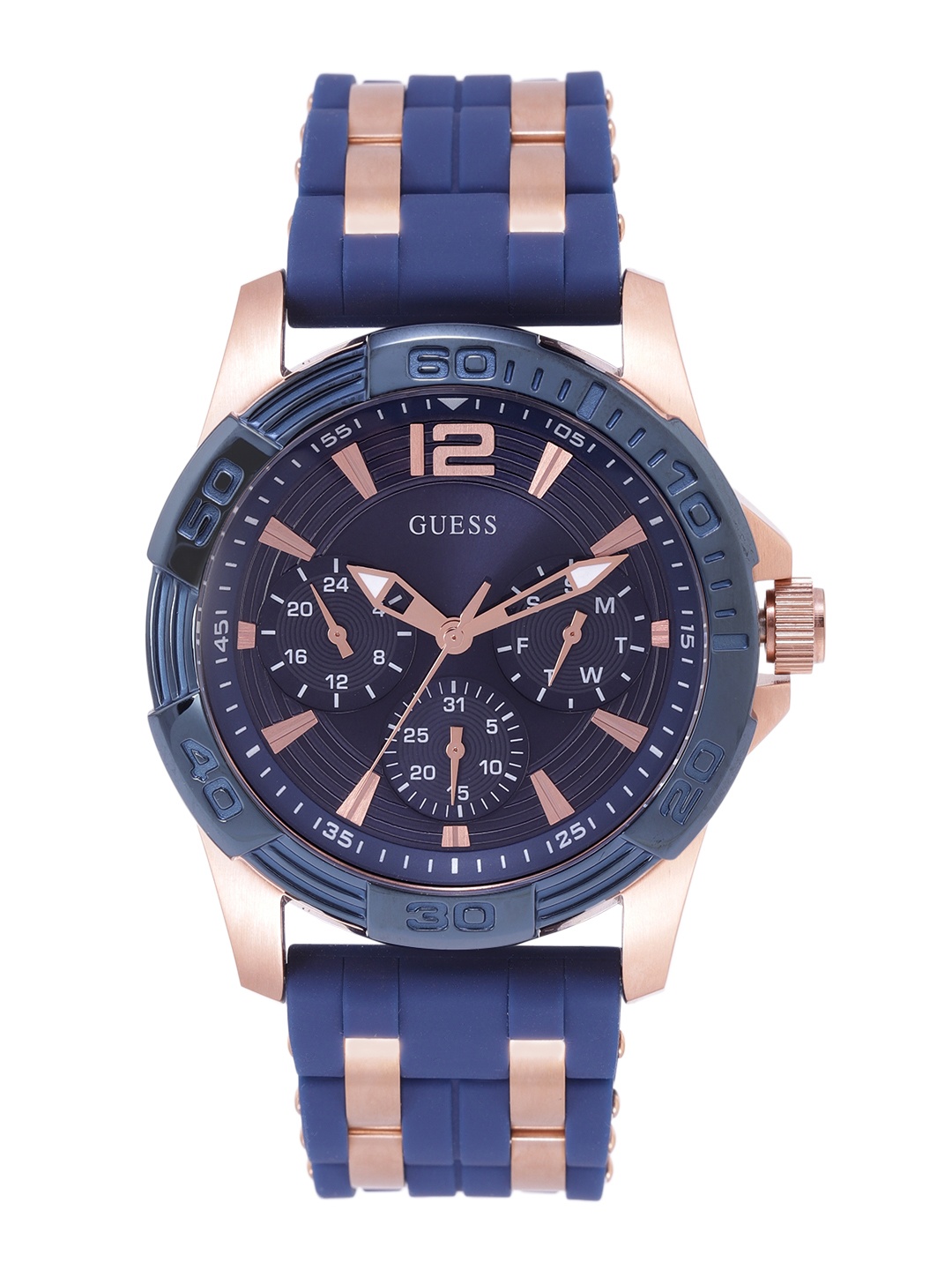 

GUESS Men Analogue Multi Function Watch U0366G4, Blue