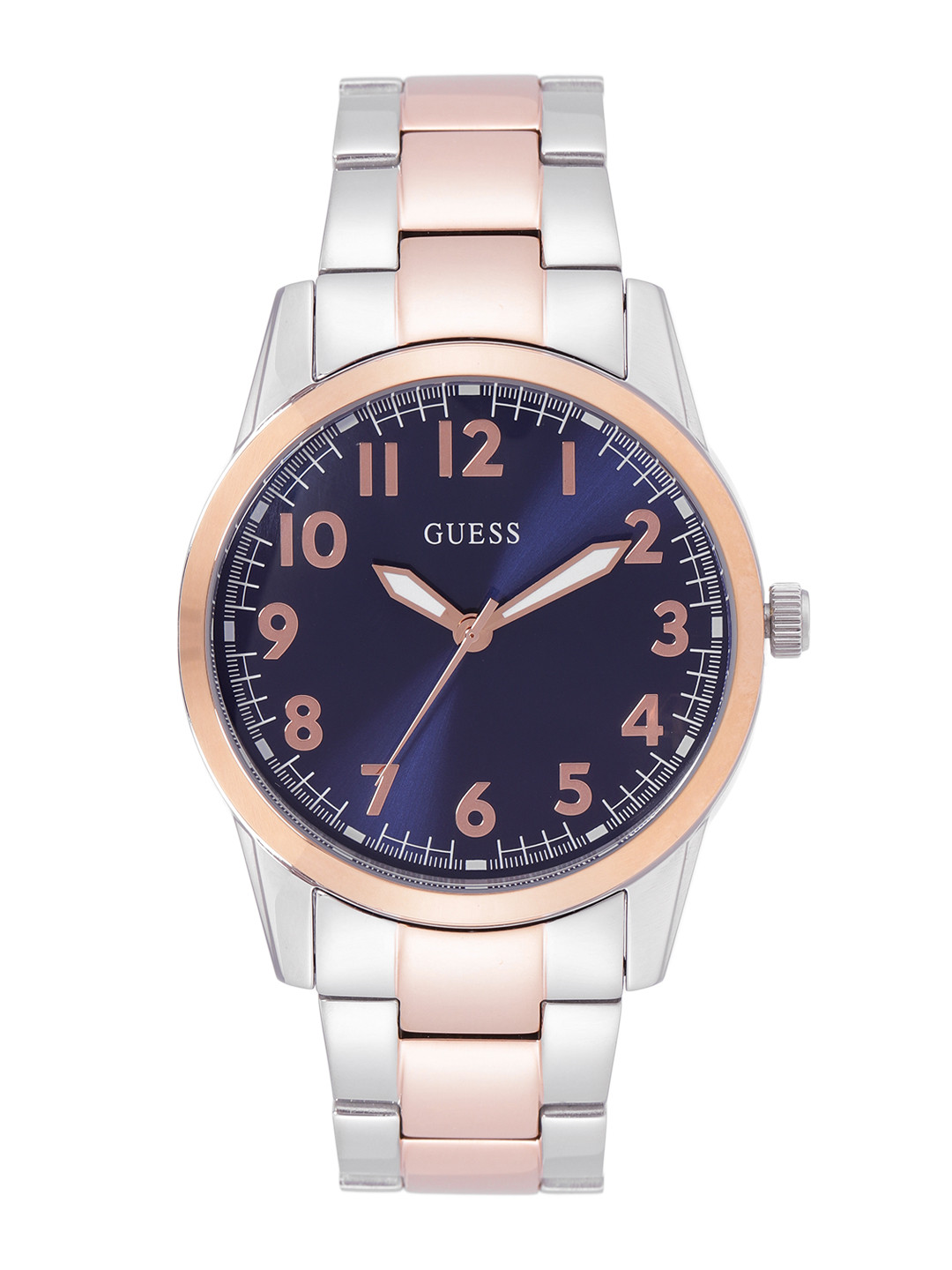 

GUESS Men Bracelet Style Straps Analogue Watch U1323G5M, Blue