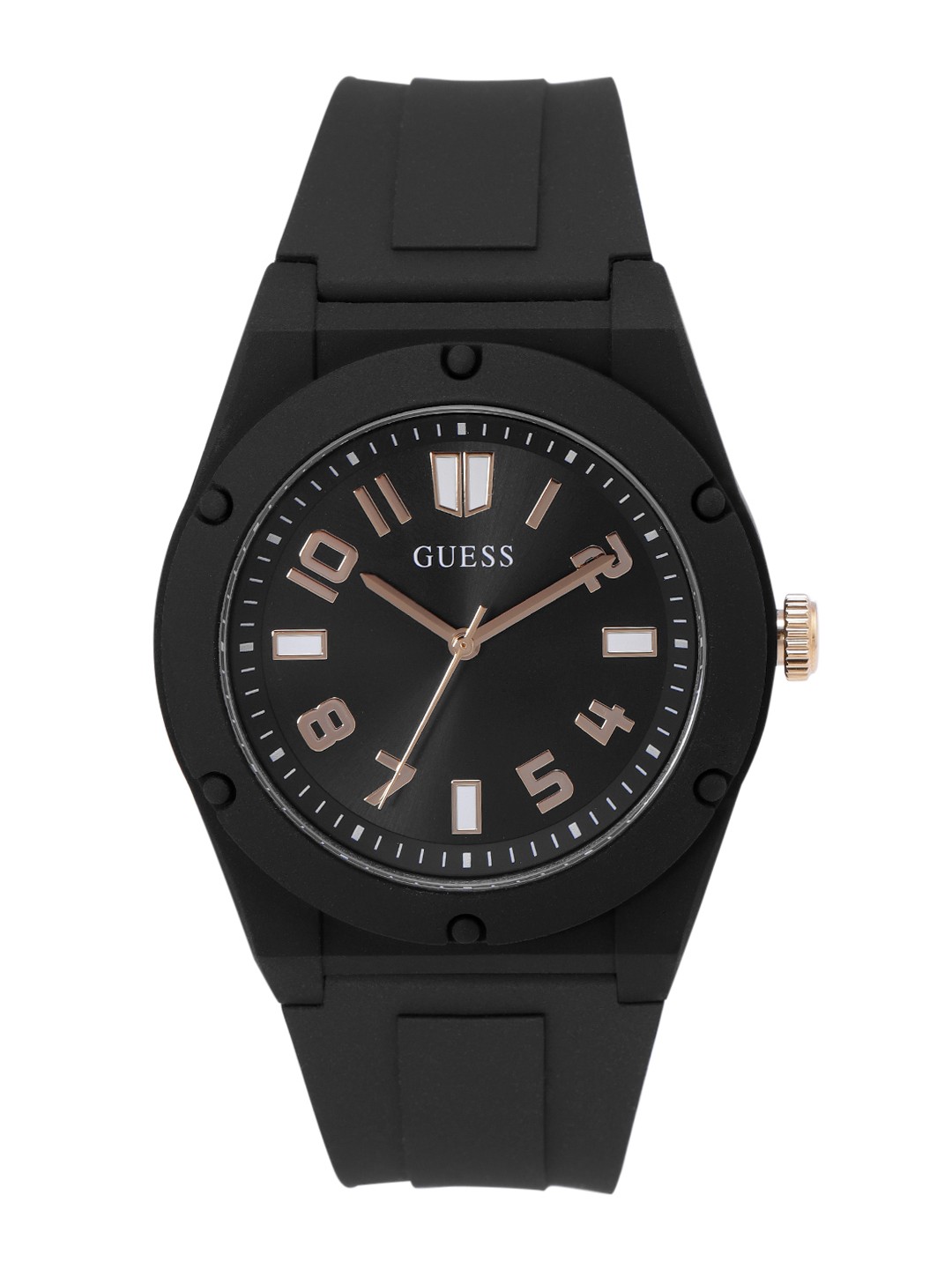 

GUESS Men Dial & Straps Analogue Watch U1382G3M, Black