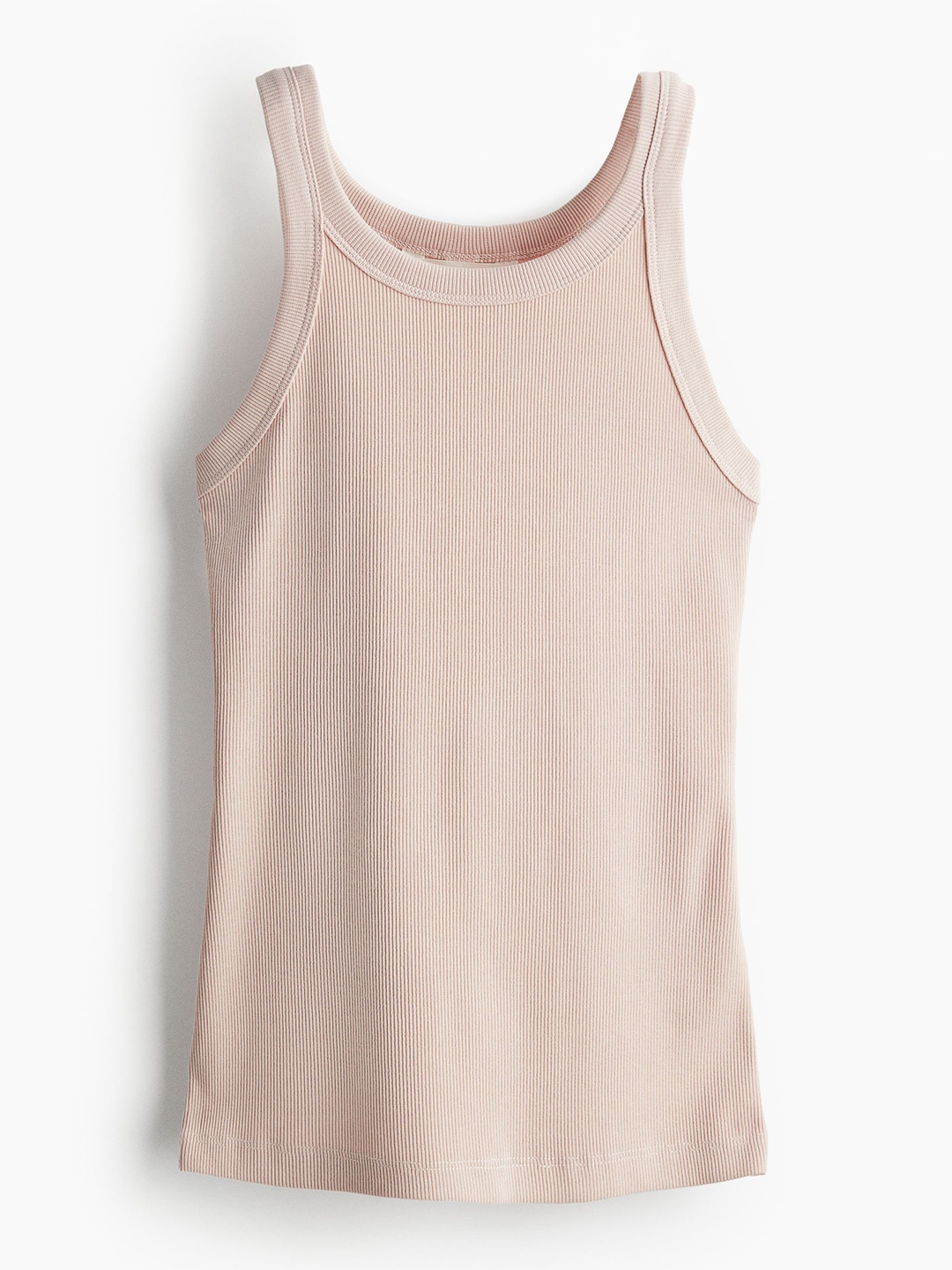 

H&M Women Ribbed Vest Top, Pink