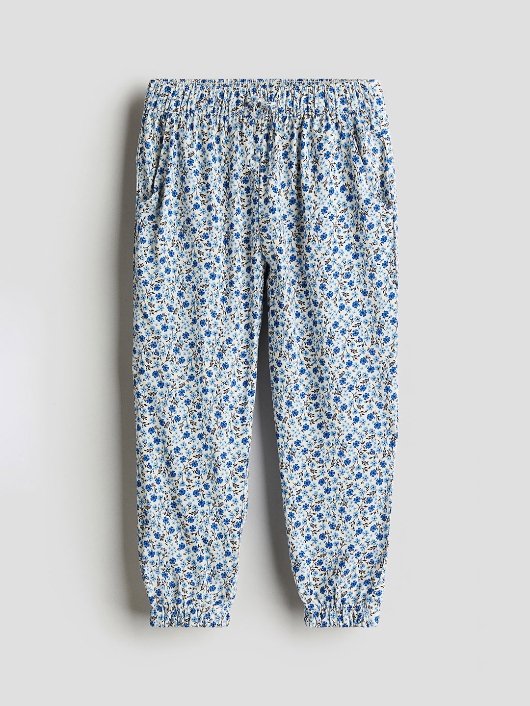

H&M Girls Woven Joggers, White