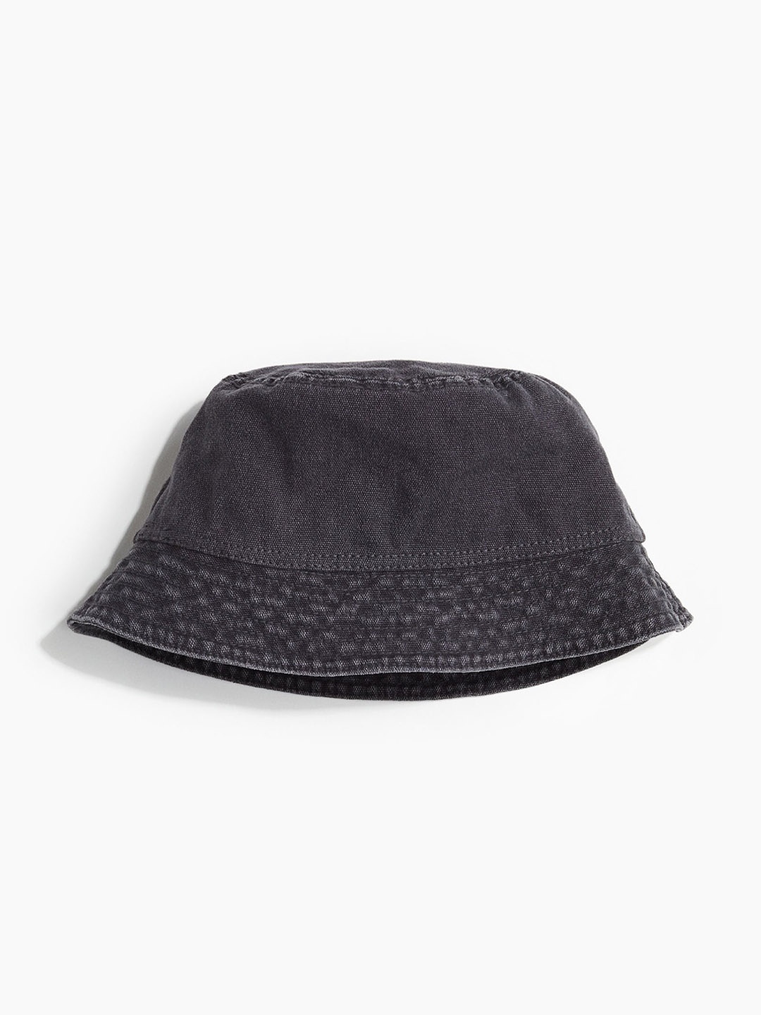 

H&M Men Cotton Bucket Hat, Black