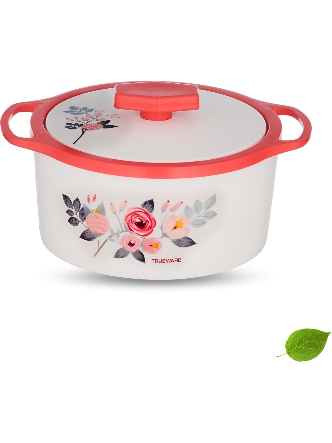 

Trueware White & Pink Dishwasher Safe Casserole 1.5L