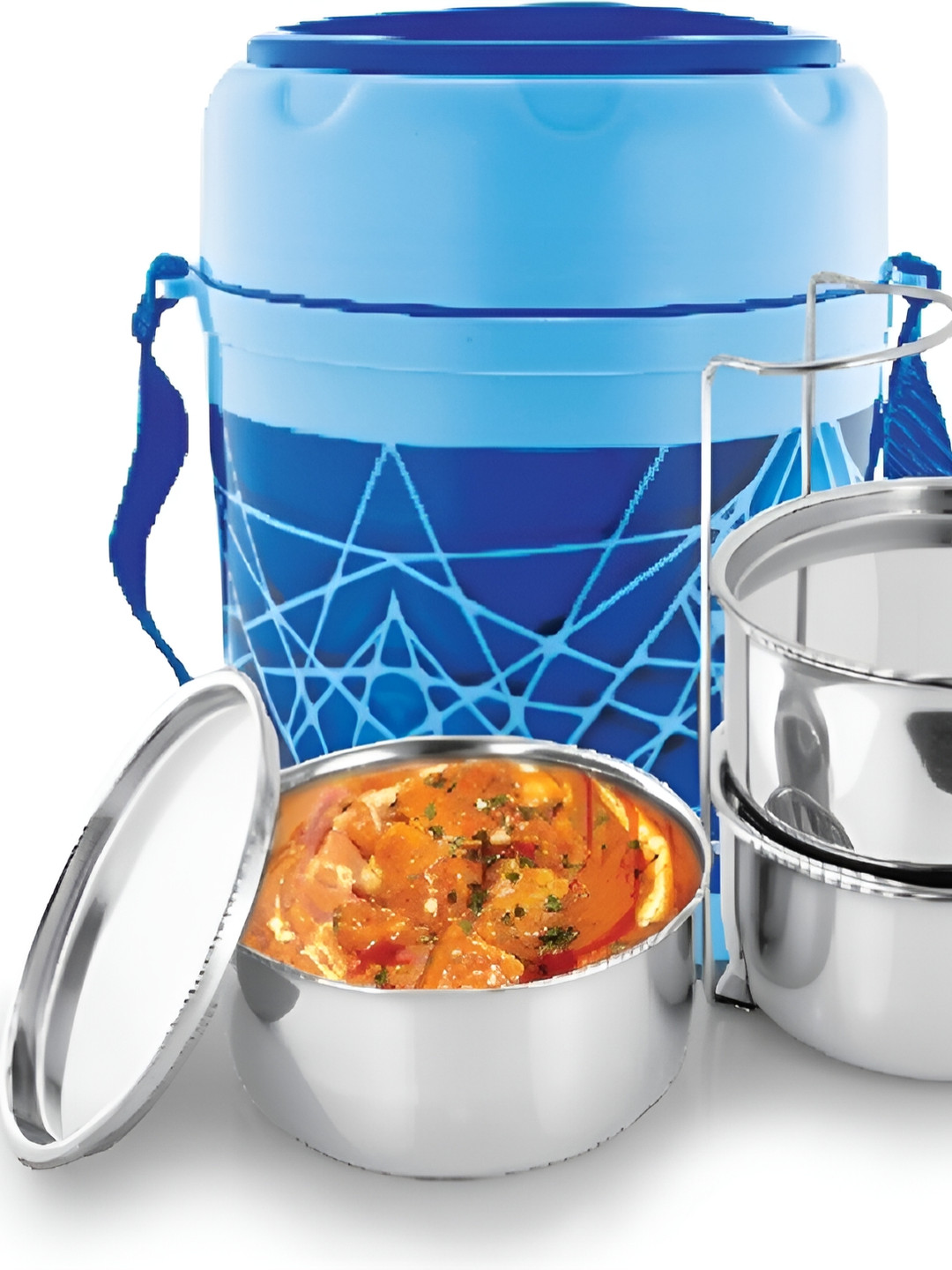 

Trueware Blue Dishwasher Safe Lunch Box 300ml