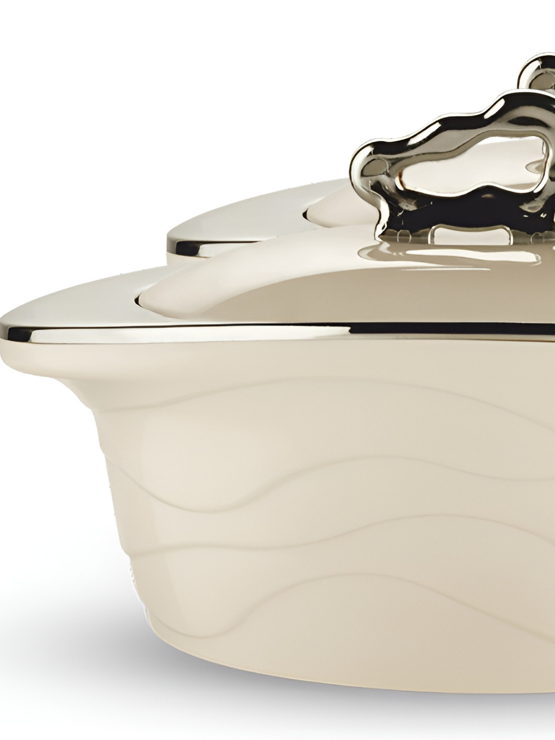 

Trueware White 2 Pieces Stainless Steel Dishwasher Safe Food Container