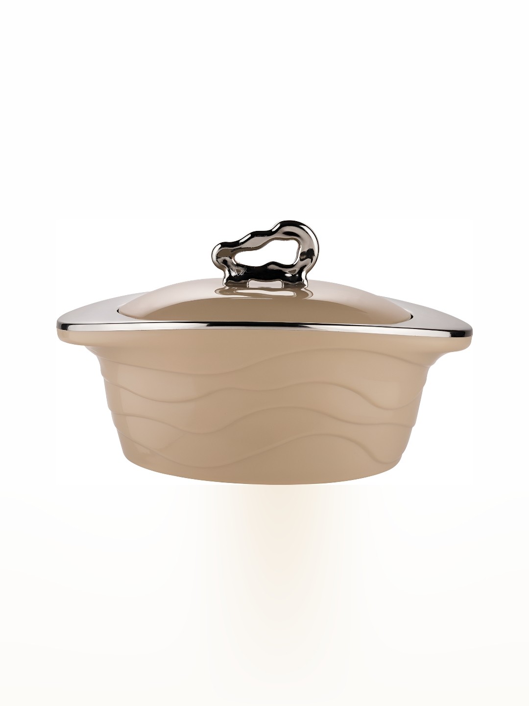 

Trueware Brown Stainless Steel Dishwasher Safe Casserole 1l