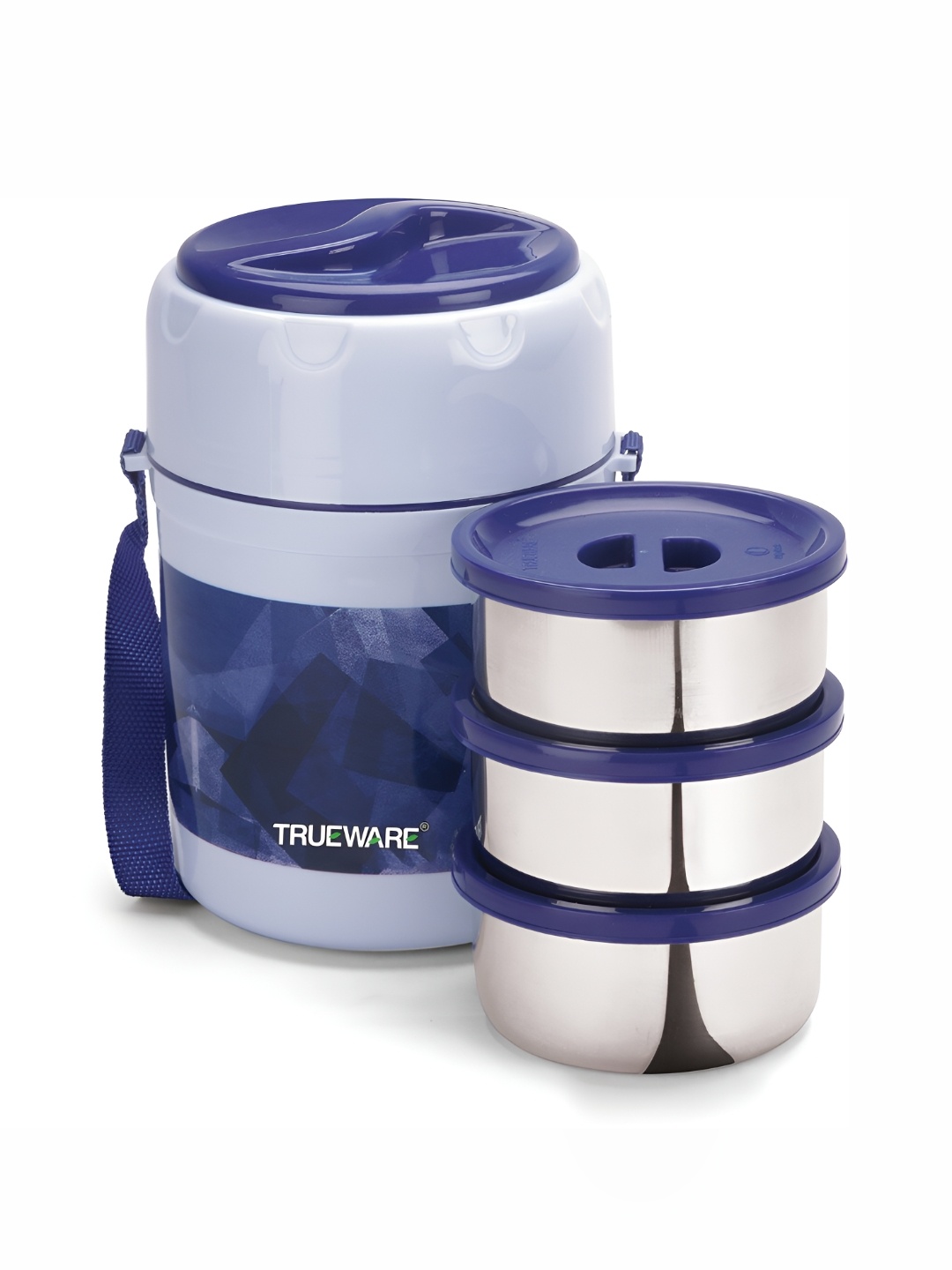

Trueware Blue Dishwasher Safe Lunch Box 900ml