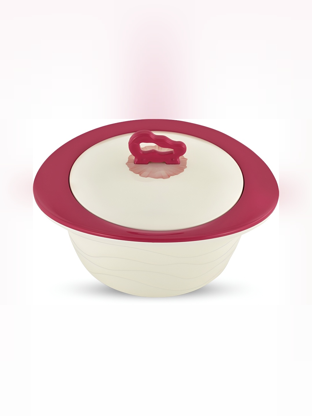 

Trueware White & Red Dishwasher Safe Casserole 1L