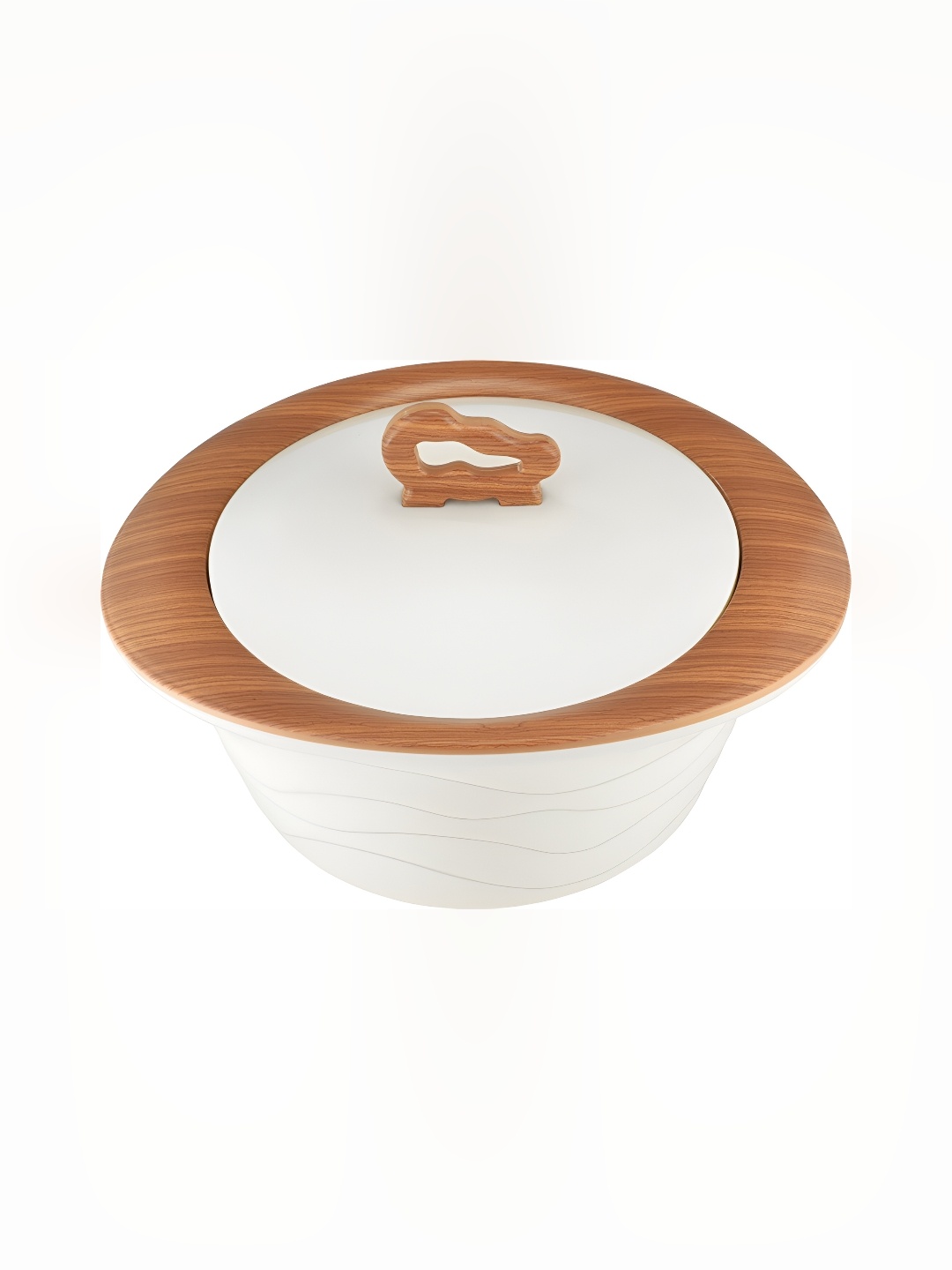 

Trueware Brown & White Dishwasher Safe Casserole