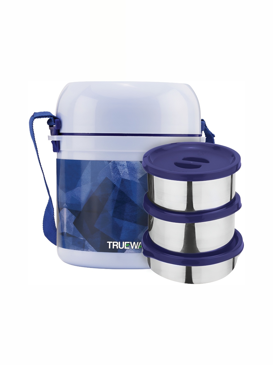 

Trueware Blue Dishwasher Safe Lunch Box 800ml