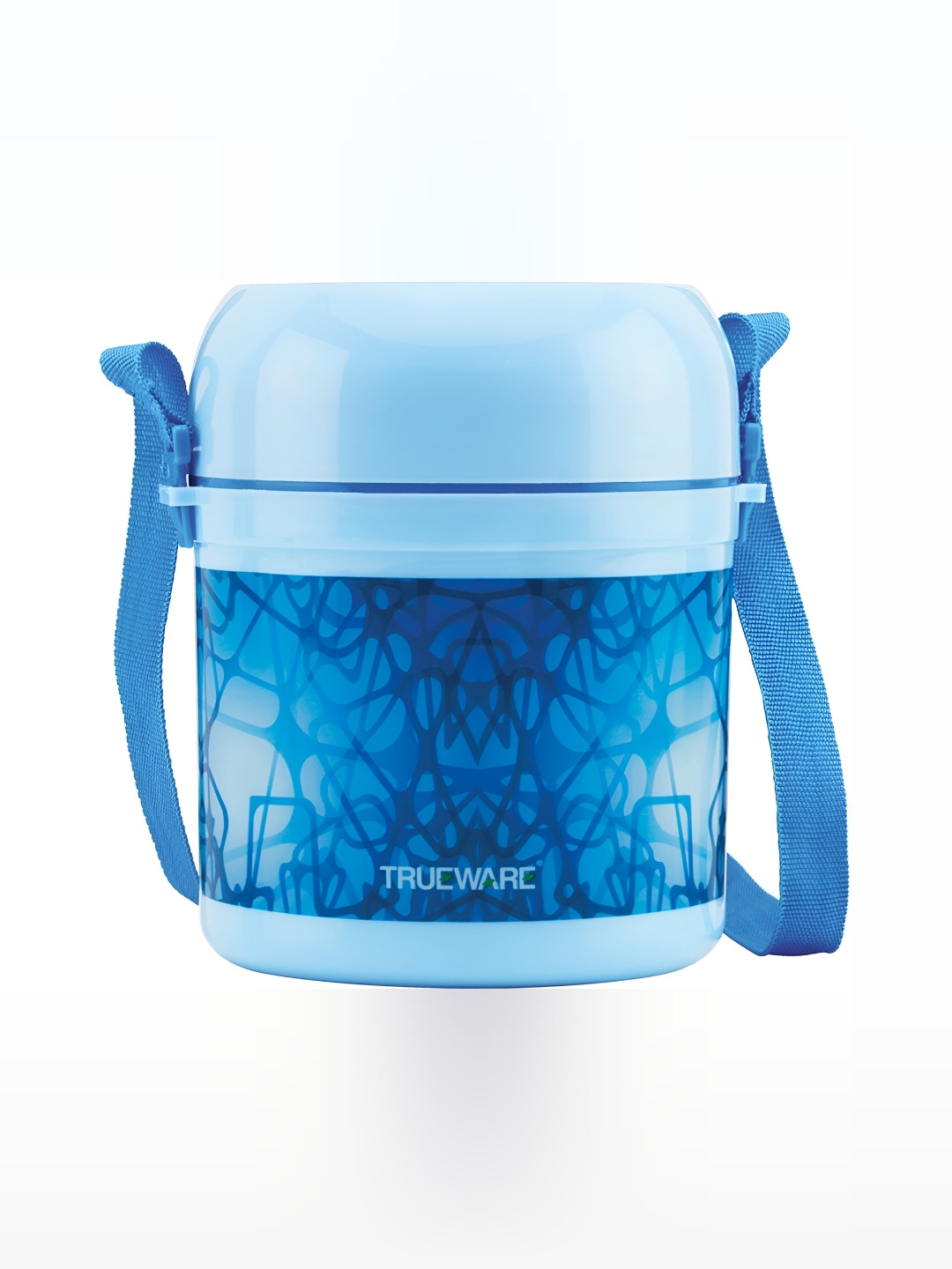 

Trueware Turquoise Blue Stainless Steel Dishwasher Safe Lunch Box