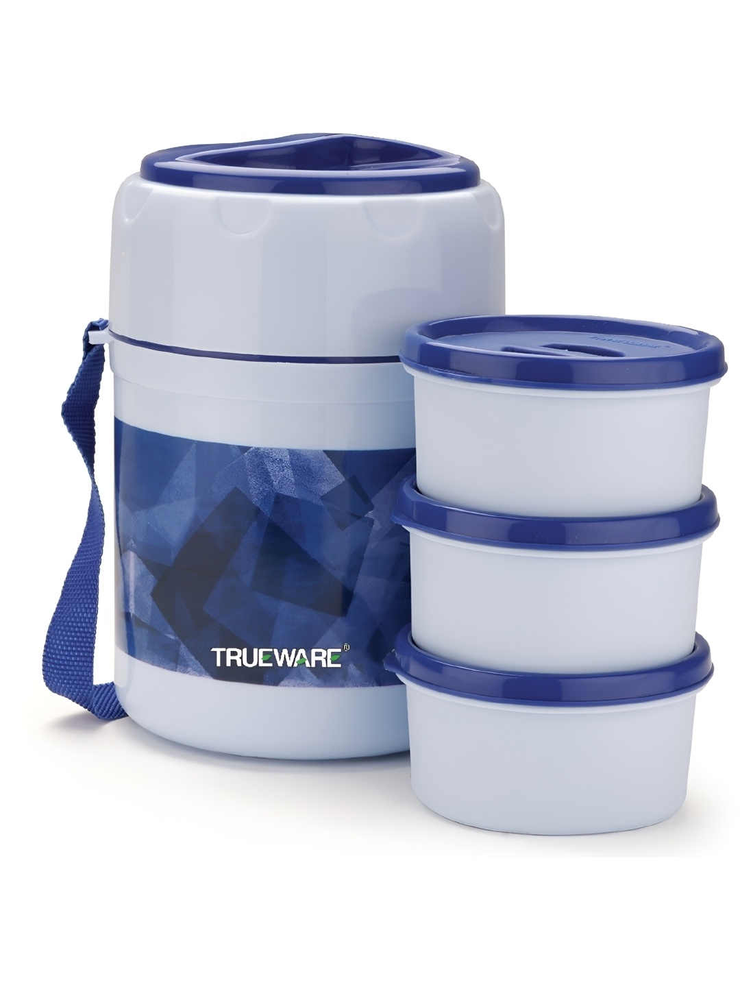 

Trueware Blue Dishwasher Safe Lunch Box 900ml