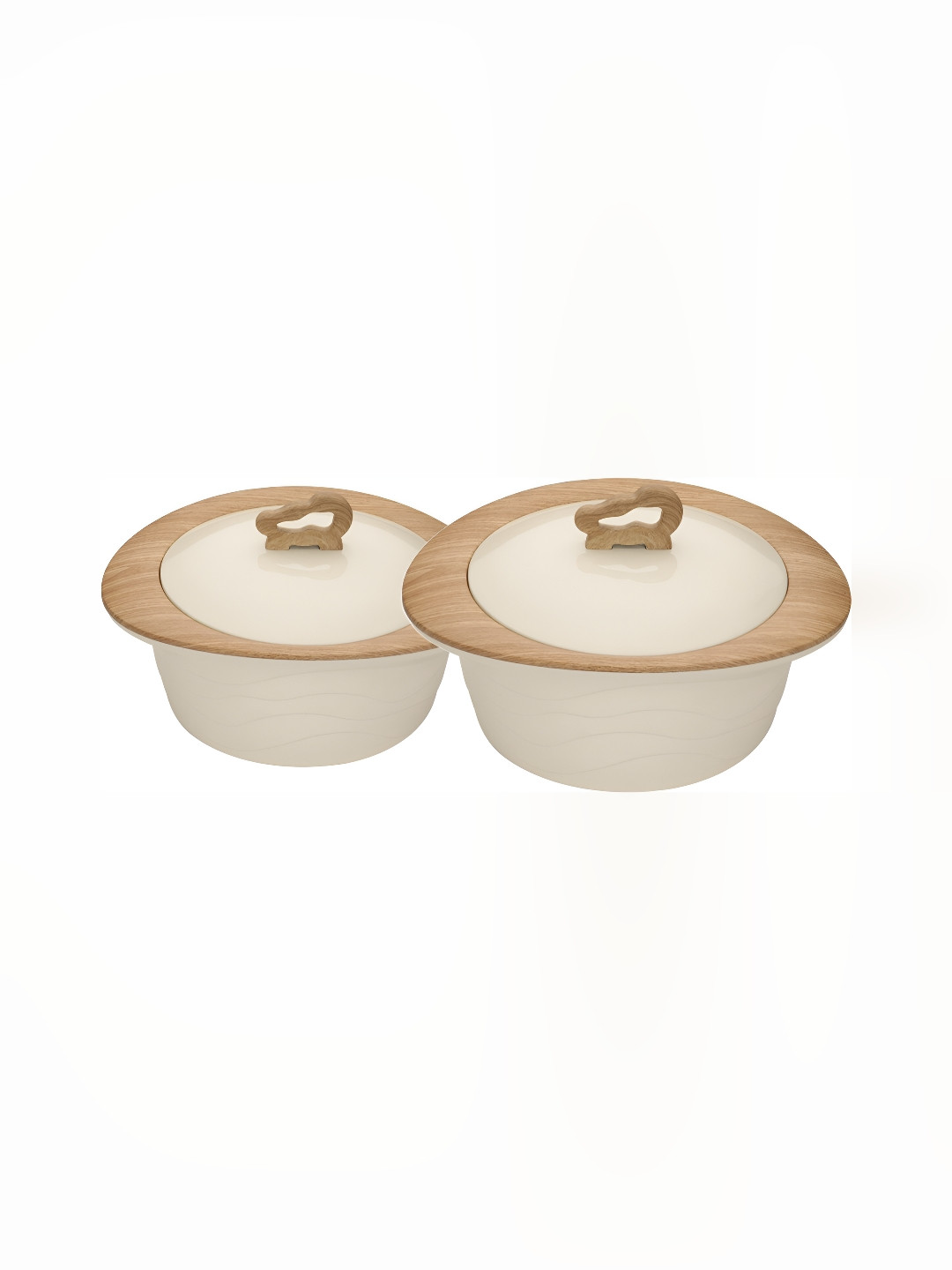 

Trueware Beige 2 Pieces Dishwasher Safe Food Casserole