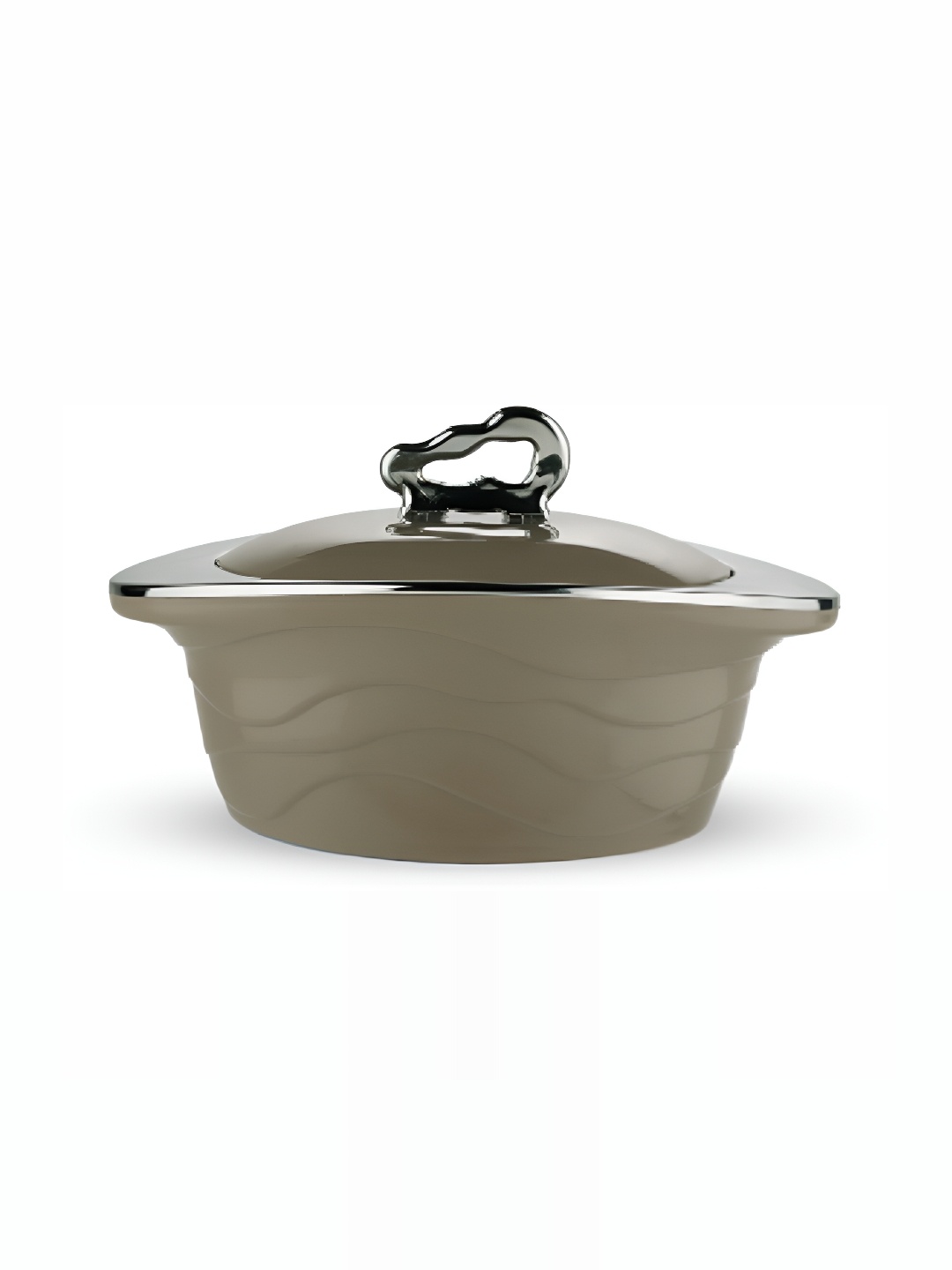 

Trueware Grey Stainless Steel Dishwasher Safe Casserole 1l
