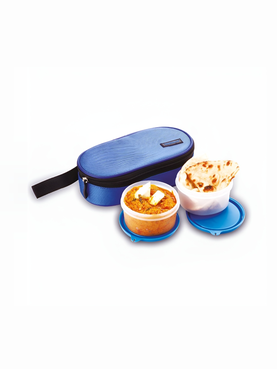 

Trueware Blue & White Dishwasher Safe Lunch Box