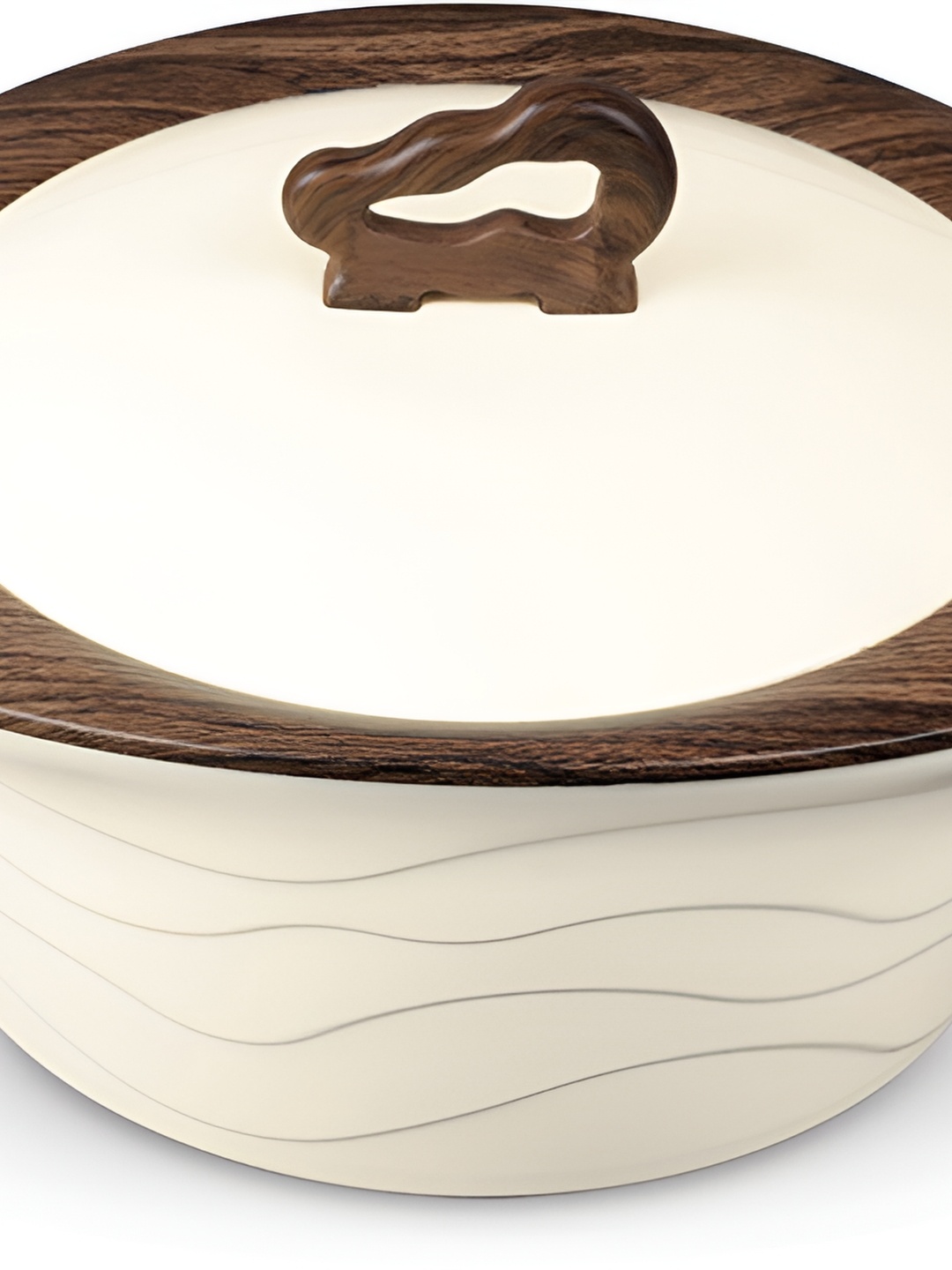 

Trueware Brown Stainless Steel Dishwasher Safe Casserole 2L