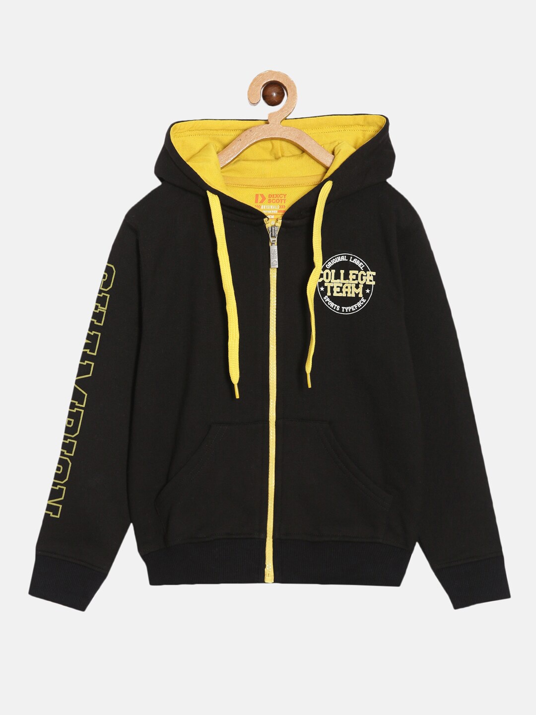 

DIXCY SCOTT Boys Originals Hooded Pullover Sweatshirt, Black