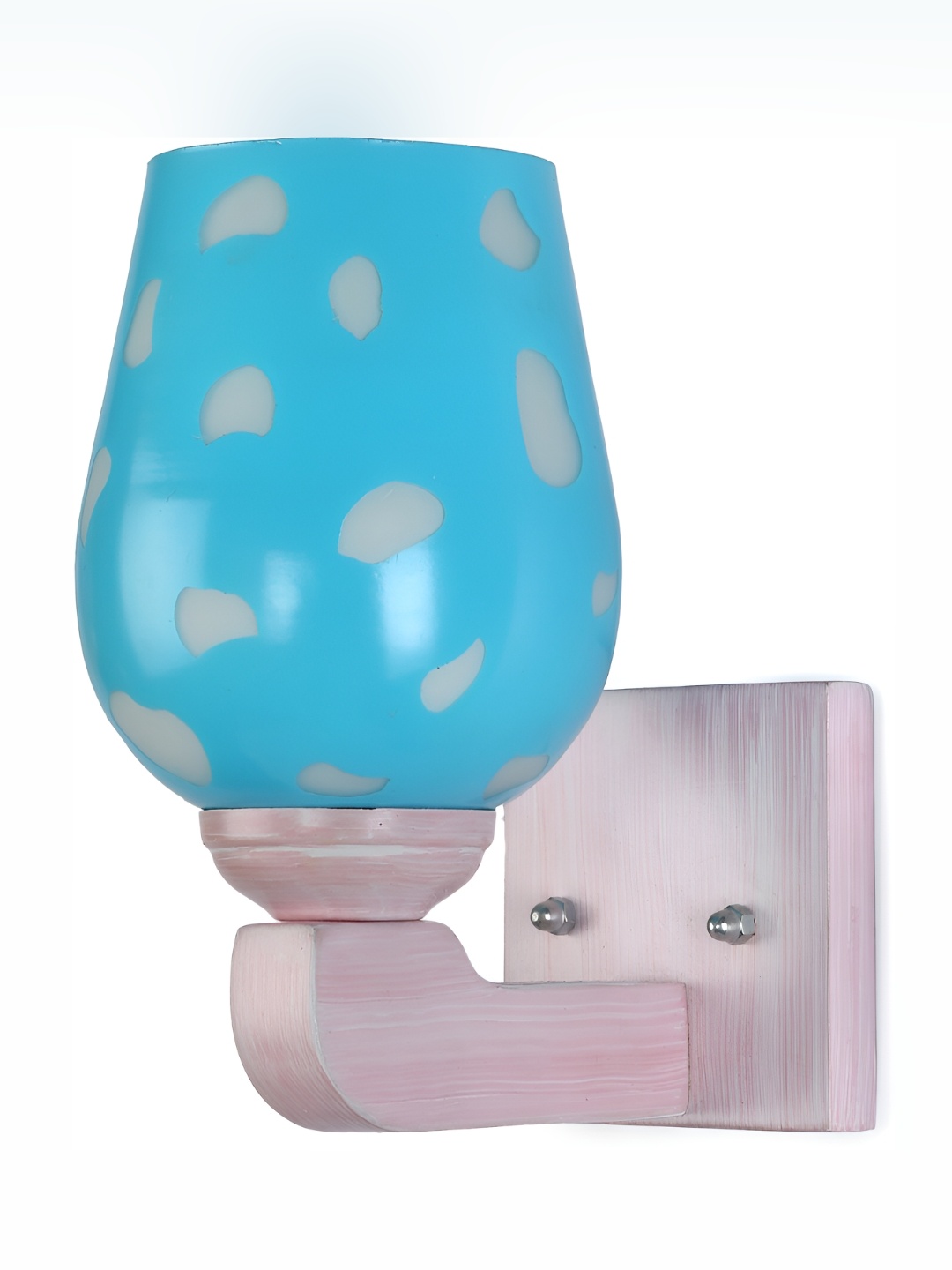 

1ST TIME Blue Glass Contemporary Wall Lamp
