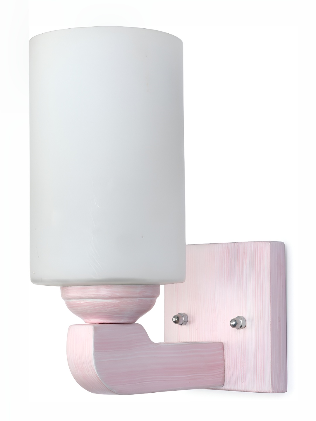 

1ST TIME White & Pink Glass Glass Contemporary Wall Lamp