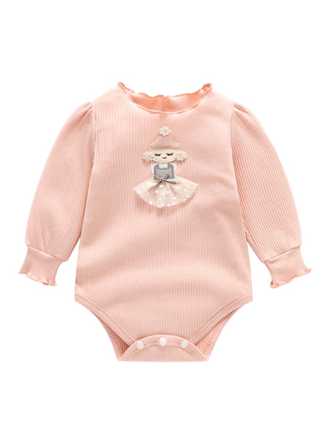 

StyleCast x Revolte Girls Cotton Bodysuits, Pink