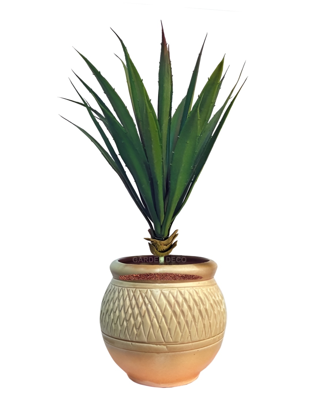 

Garden Deco Green Succulent Artificial Flower