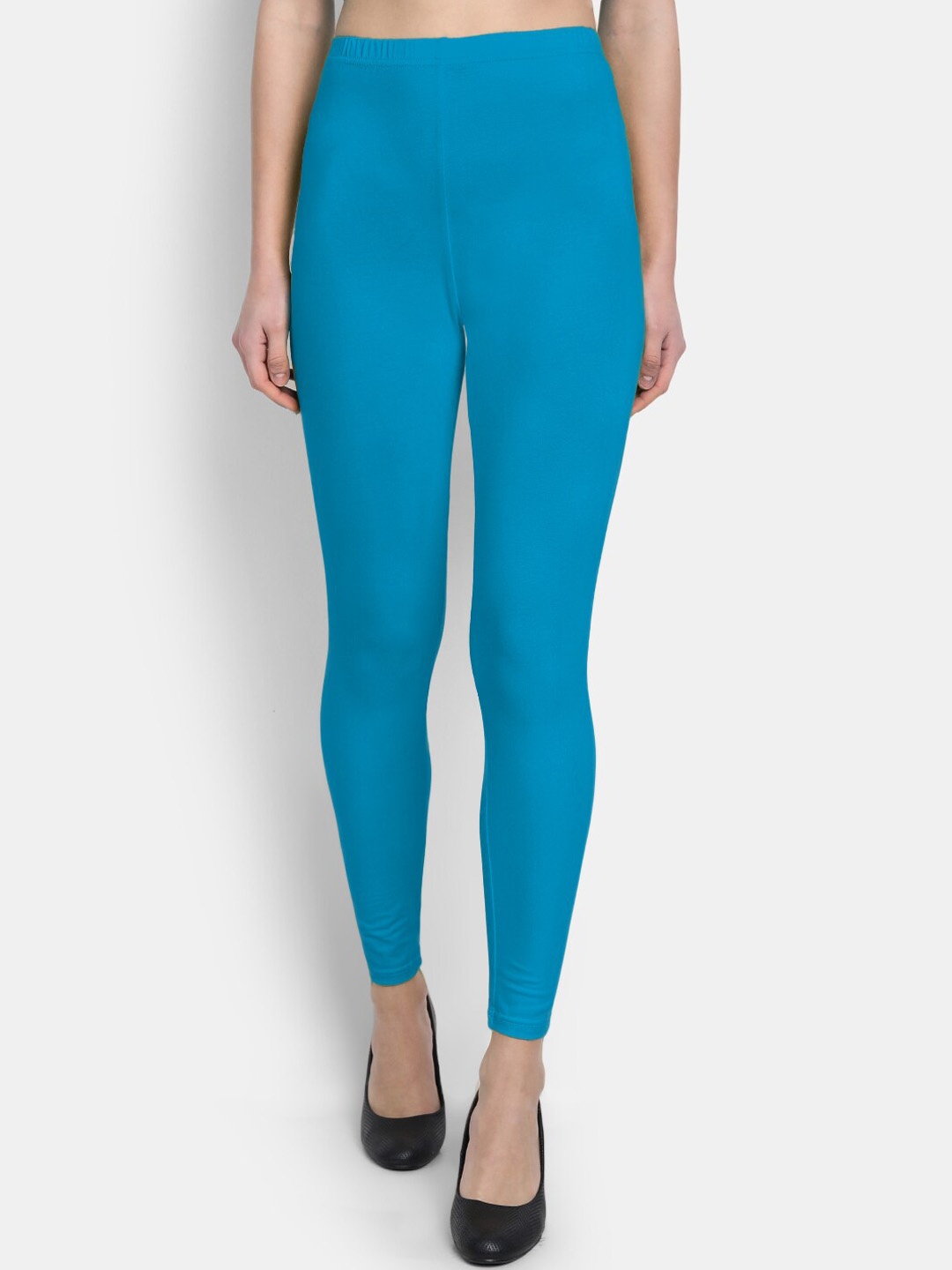 

SUTI Ankle Length Leggings, Turquoise blue