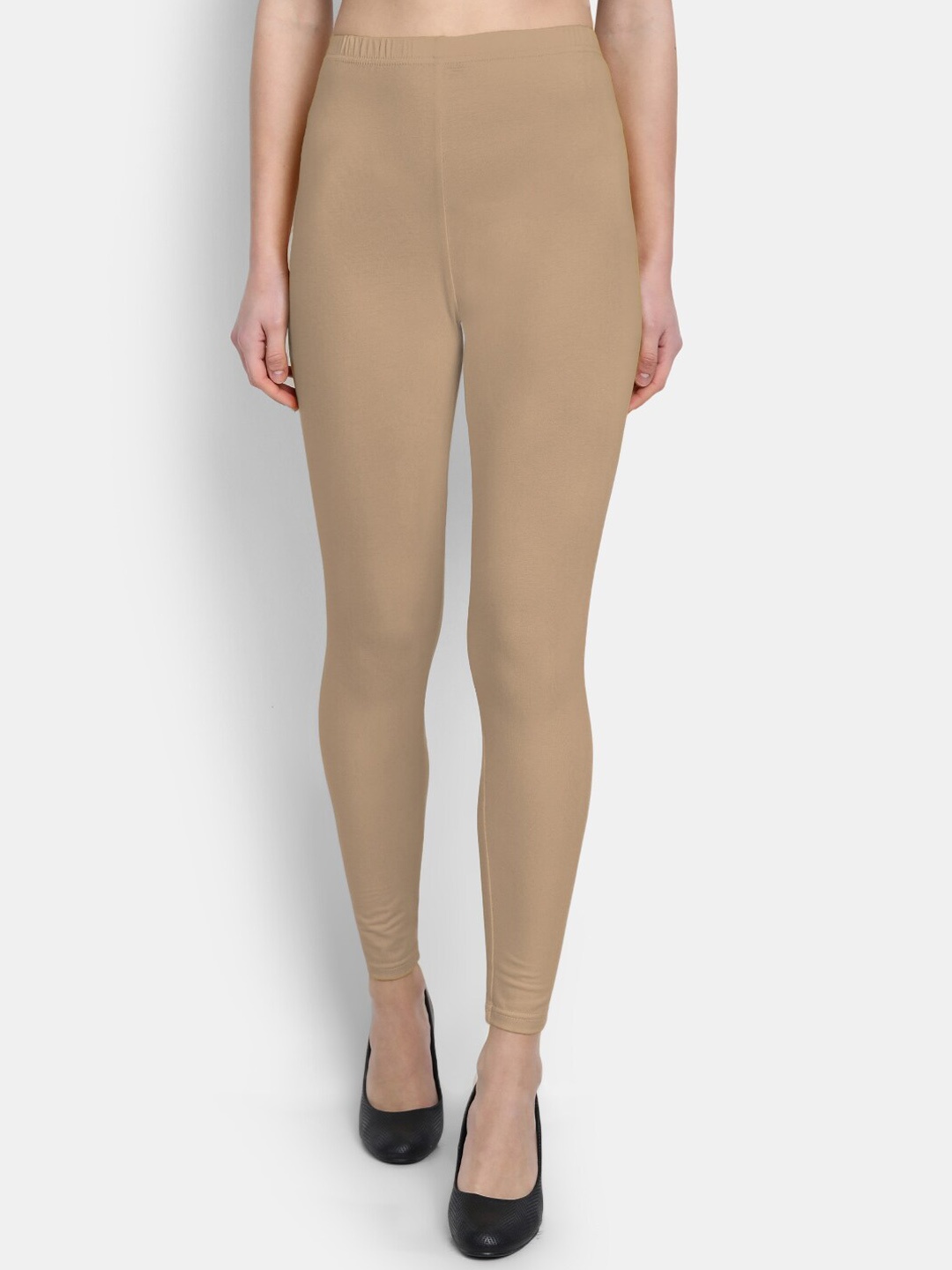 

SUTI Ankle-Length Leggings, Beige