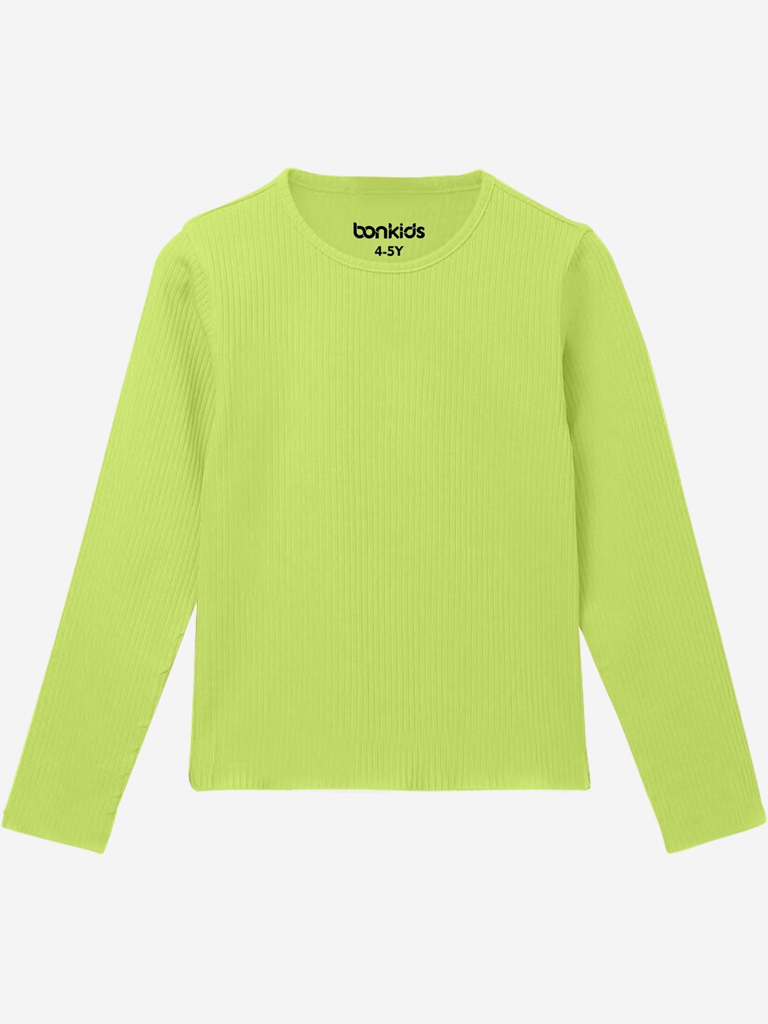 

BONKIDS Girls V-Neck T-shirt, Green