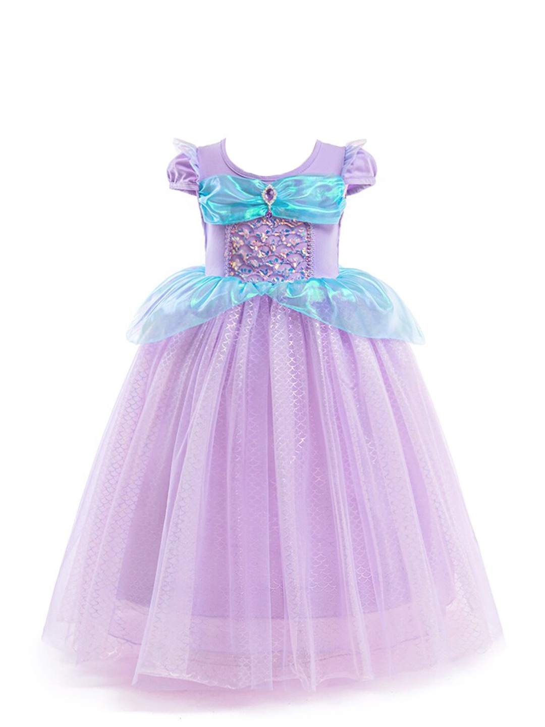 

StyleCast x Revolte Girls Fit & Flare Maxi Dress, Purple