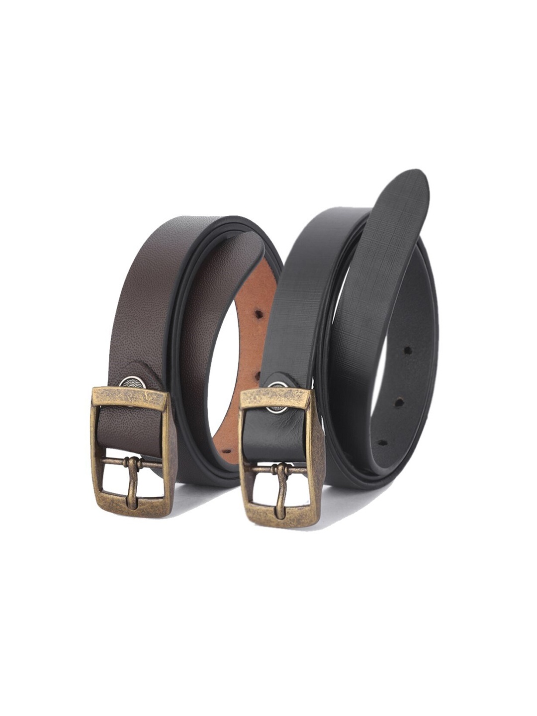 

Kastner Women Set Of 2 Leather Formal Belts, Black