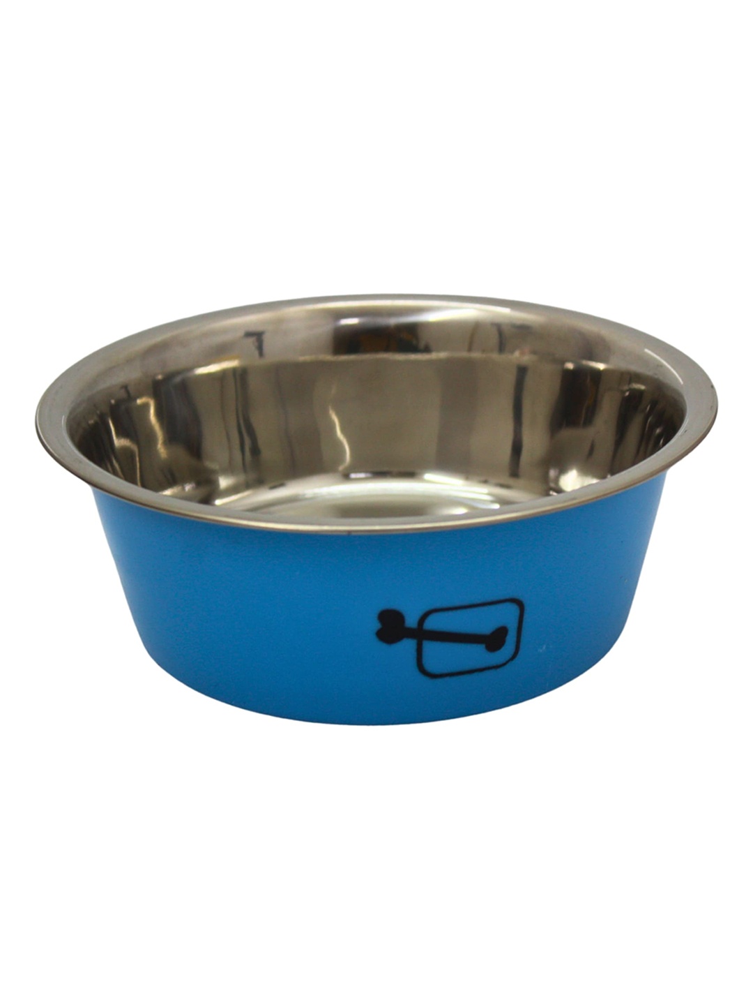 

Emily pets Printed Stainless Steel Pet Bowls, Blue