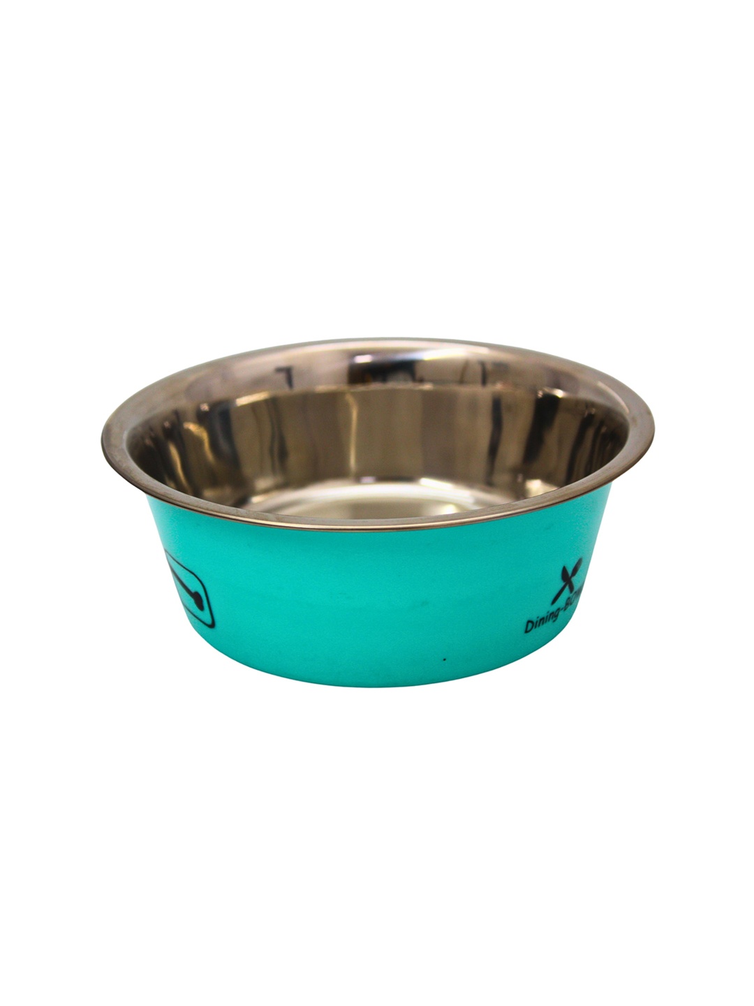 

Emily pets Green Printed Stainless Steel Pet Bowls