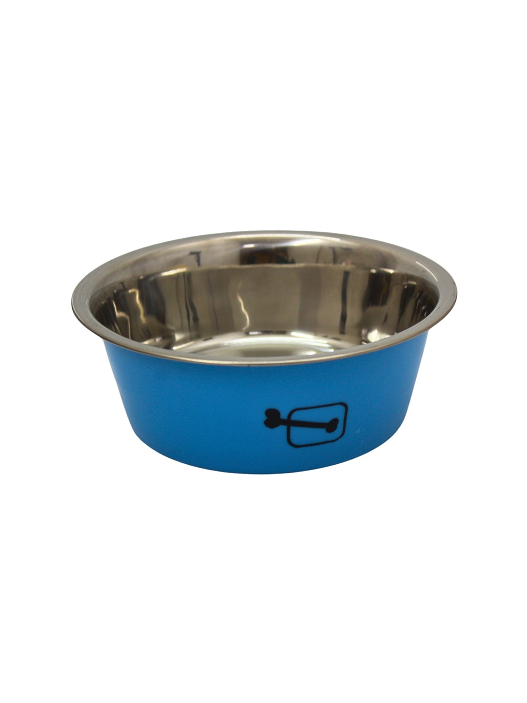 

Emily pets Anti Slip Stainless Steel Cat Dog Food Bowls, Blue